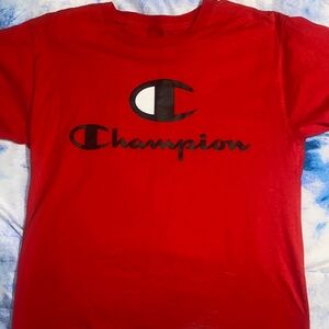 Red Champion Shirt